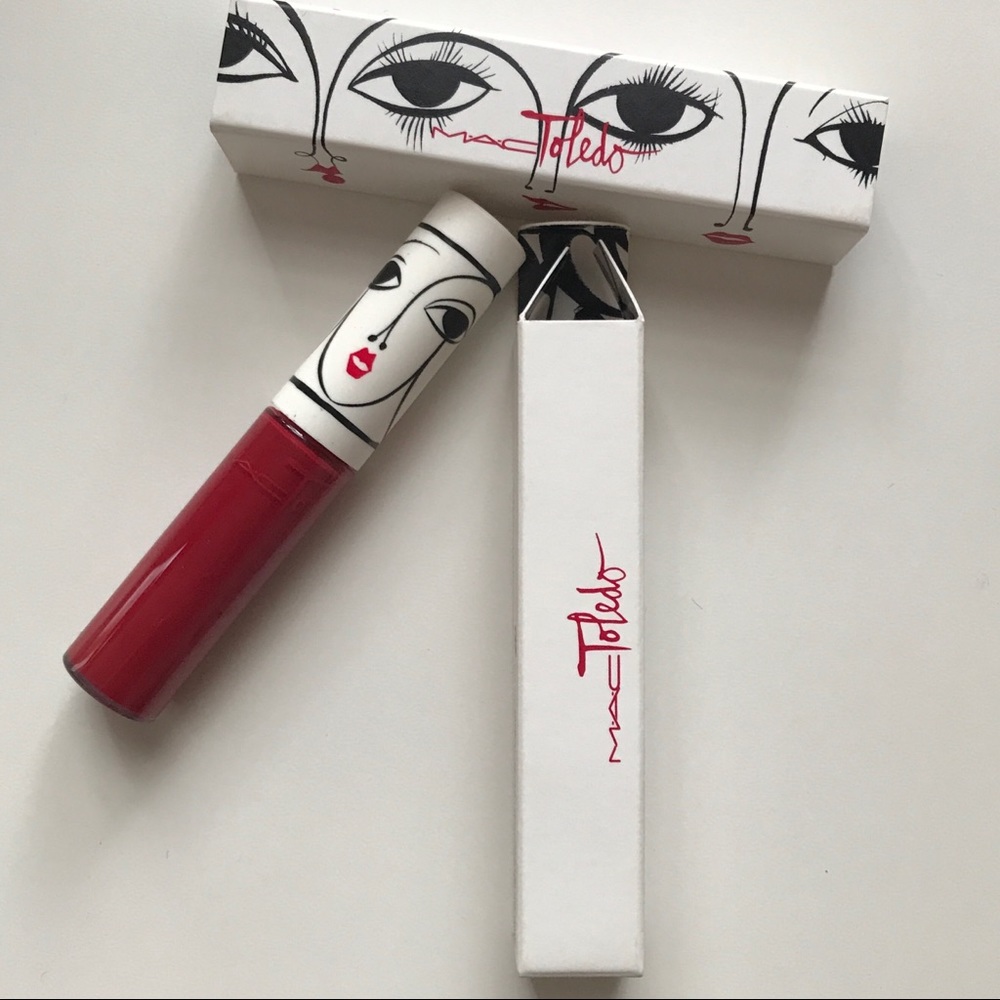 BRAND NEW MAC Toledo “Victoriana” Lipglass
